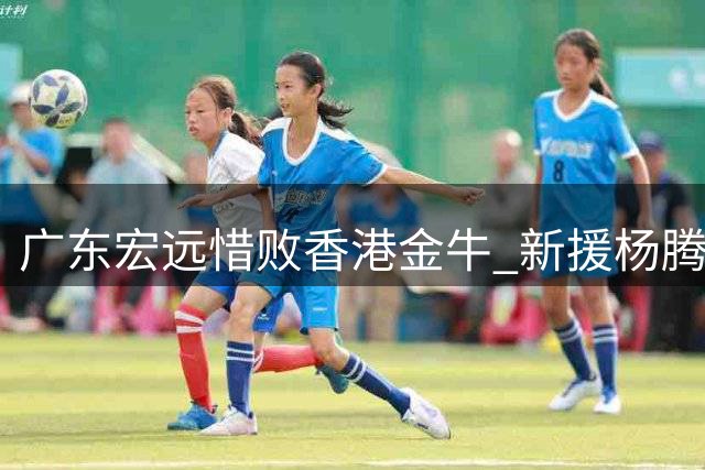 广东宏远惜败香港金牛 新援杨腾飞表现亮眼